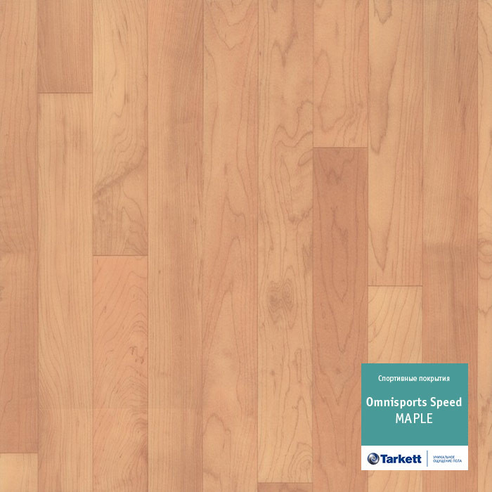 Спортивный линолеум Tarkett Omnisports Speed (R 35) Maple (Омниспортс Спид Марпле)